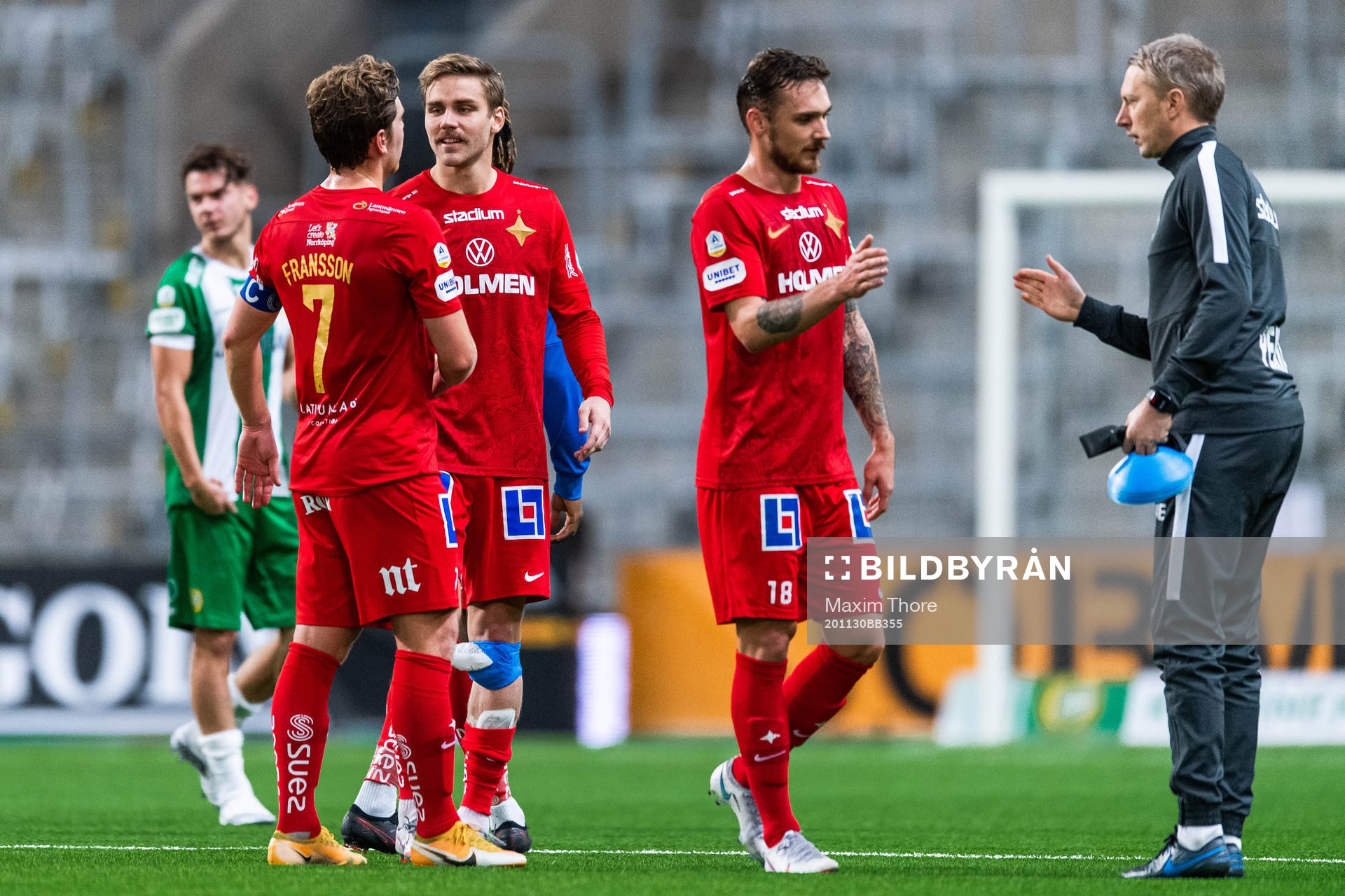 IFK Norrköpings Christoffer Nyman jublar