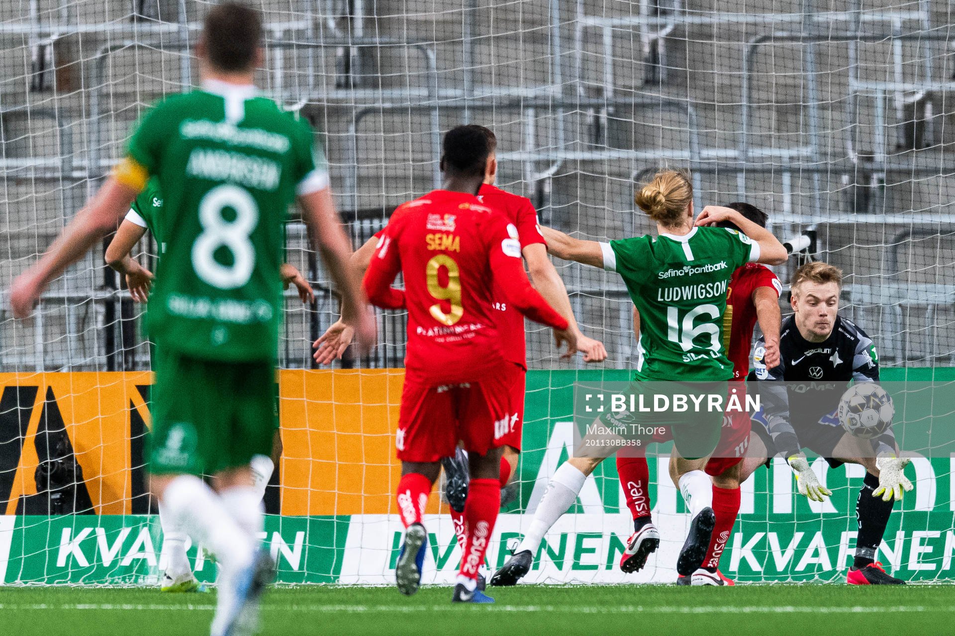 IFK Norrköpings målvakt Isak Pettersson