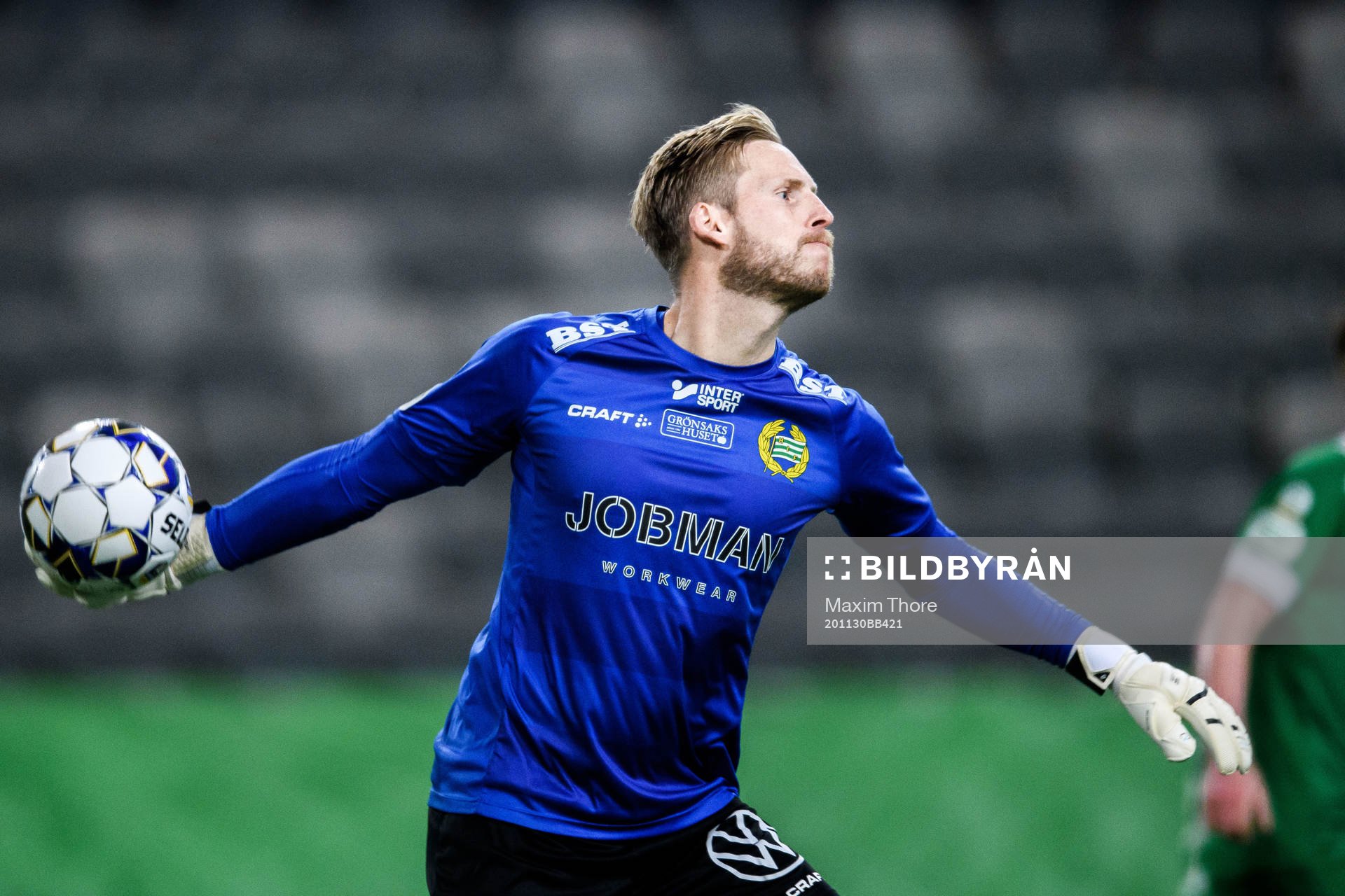 Hammarbys målvakt David Ousted