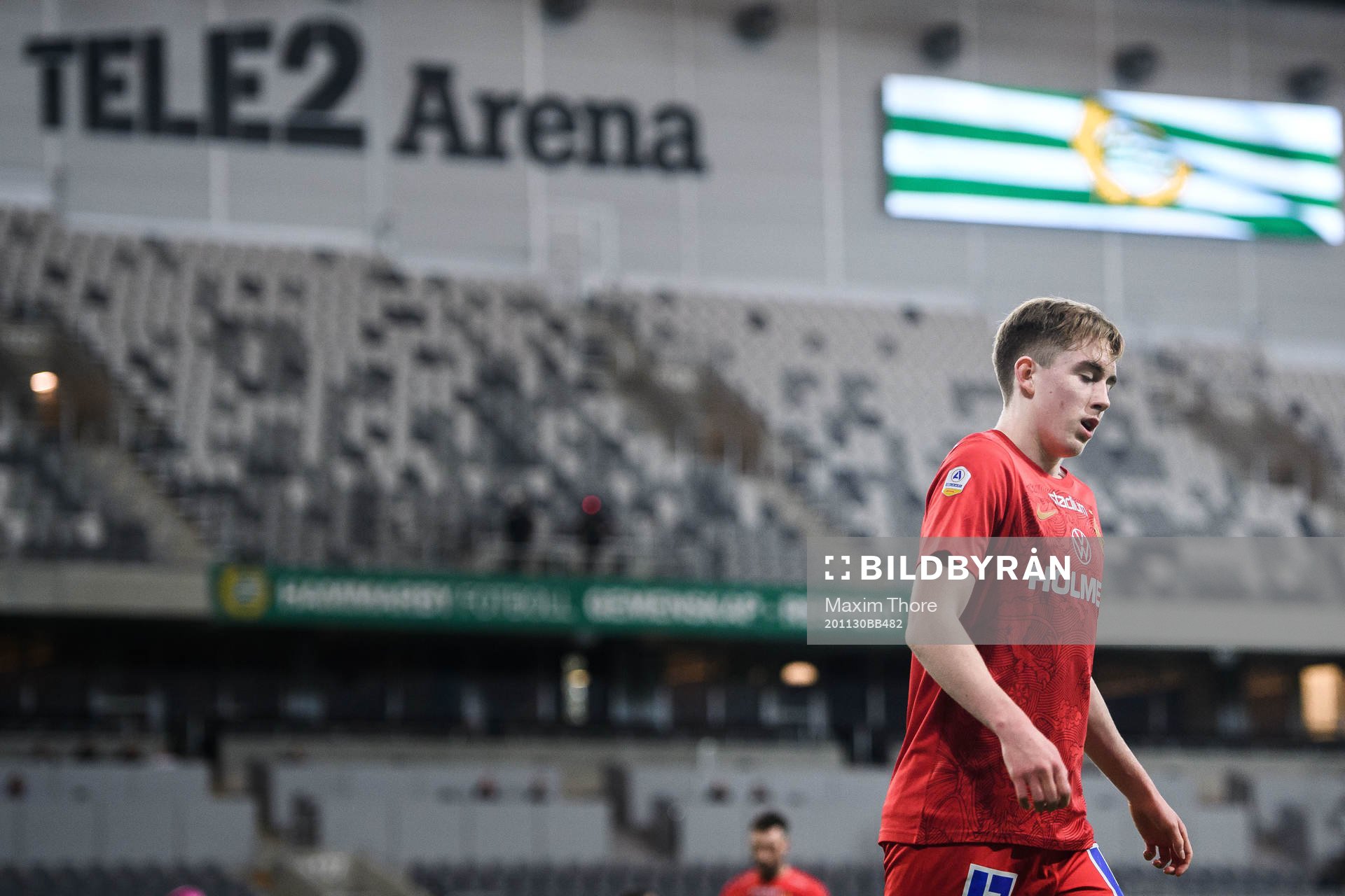 IFK Norrköpings Isak Bergmann Johannesson deppar
