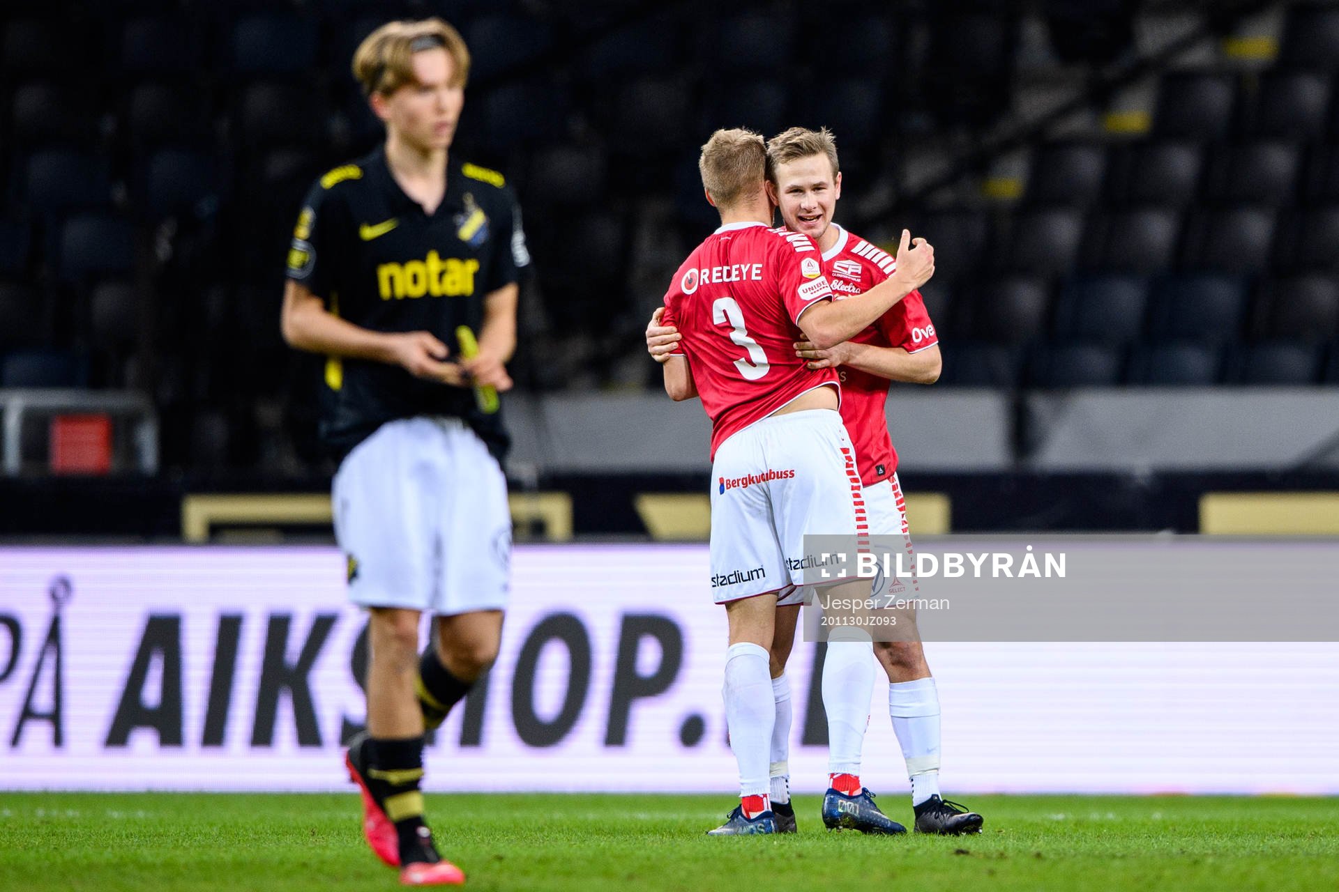 s Tom Strannegård deppar och Kalmars Sebastian Ring och
