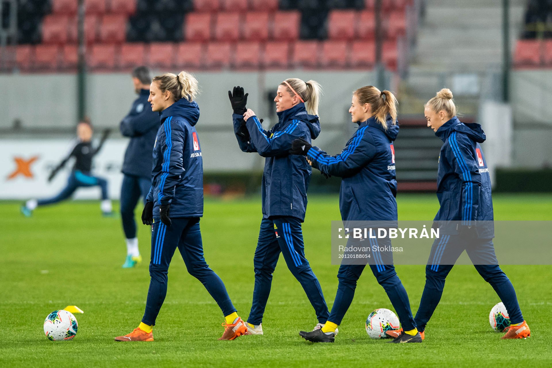 Nathalie Björn, Olivia Schough, Anna Anvegård and Hanna