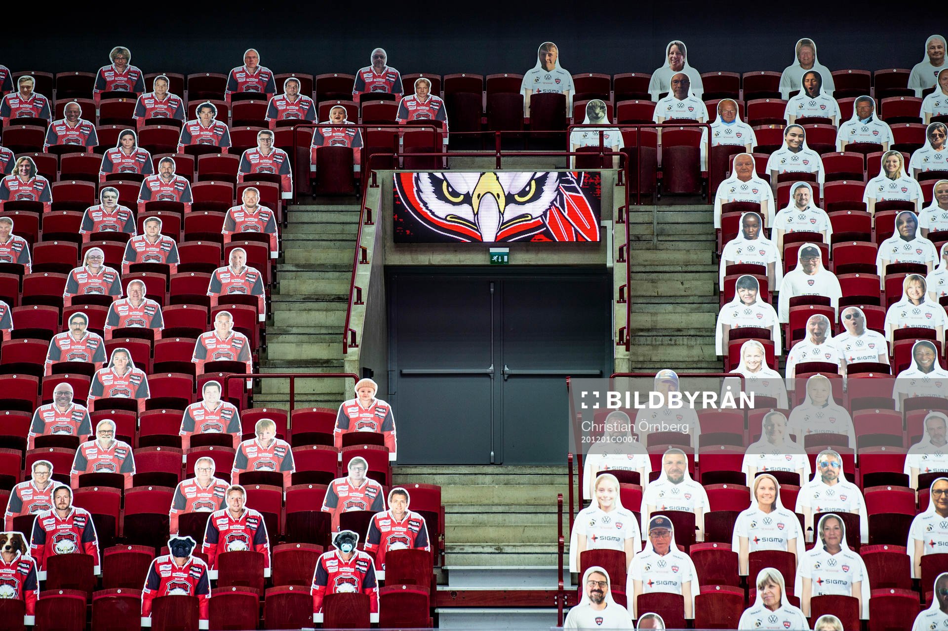 under ishockeymatchen i SHL mellan Malmö Redhawks och