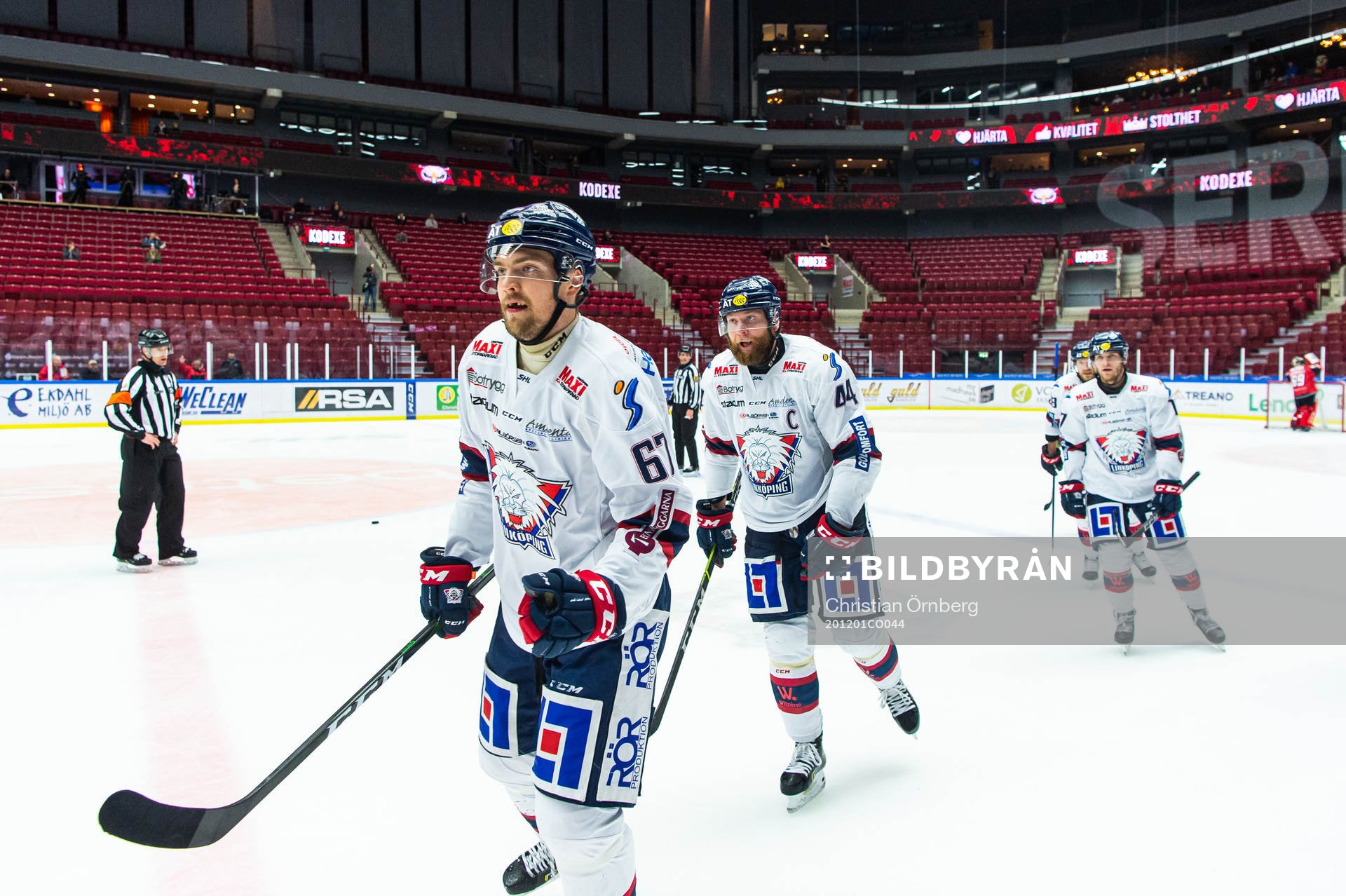 Linköpings Jarno Kärki jublar