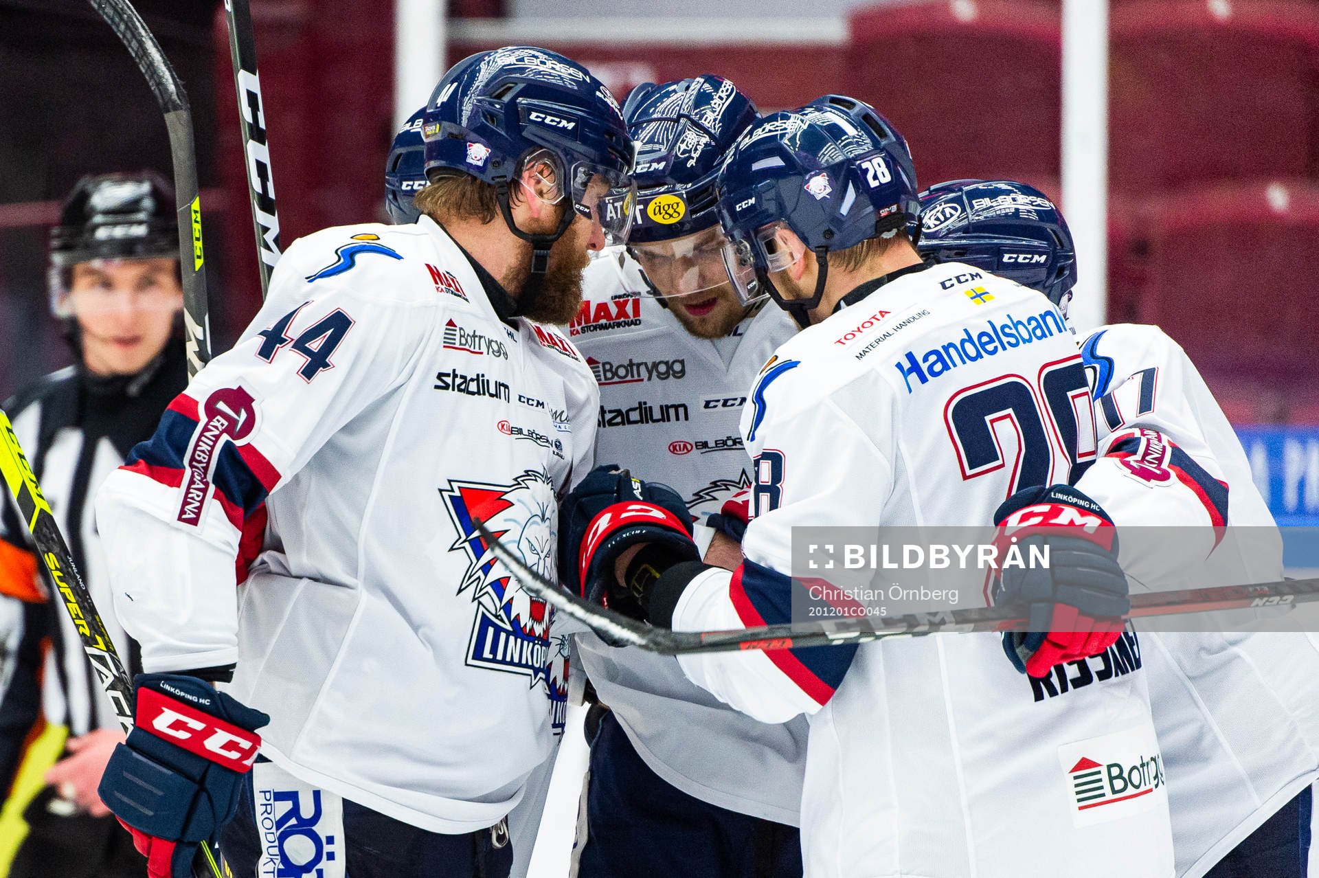 Linköpings Jarno Kärki jublar