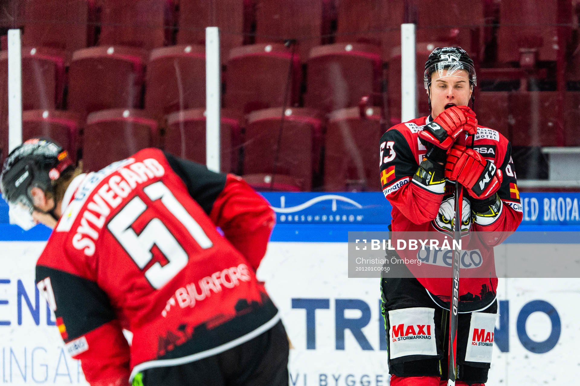 Malmö Redhawks Fredrik Händemark deppar