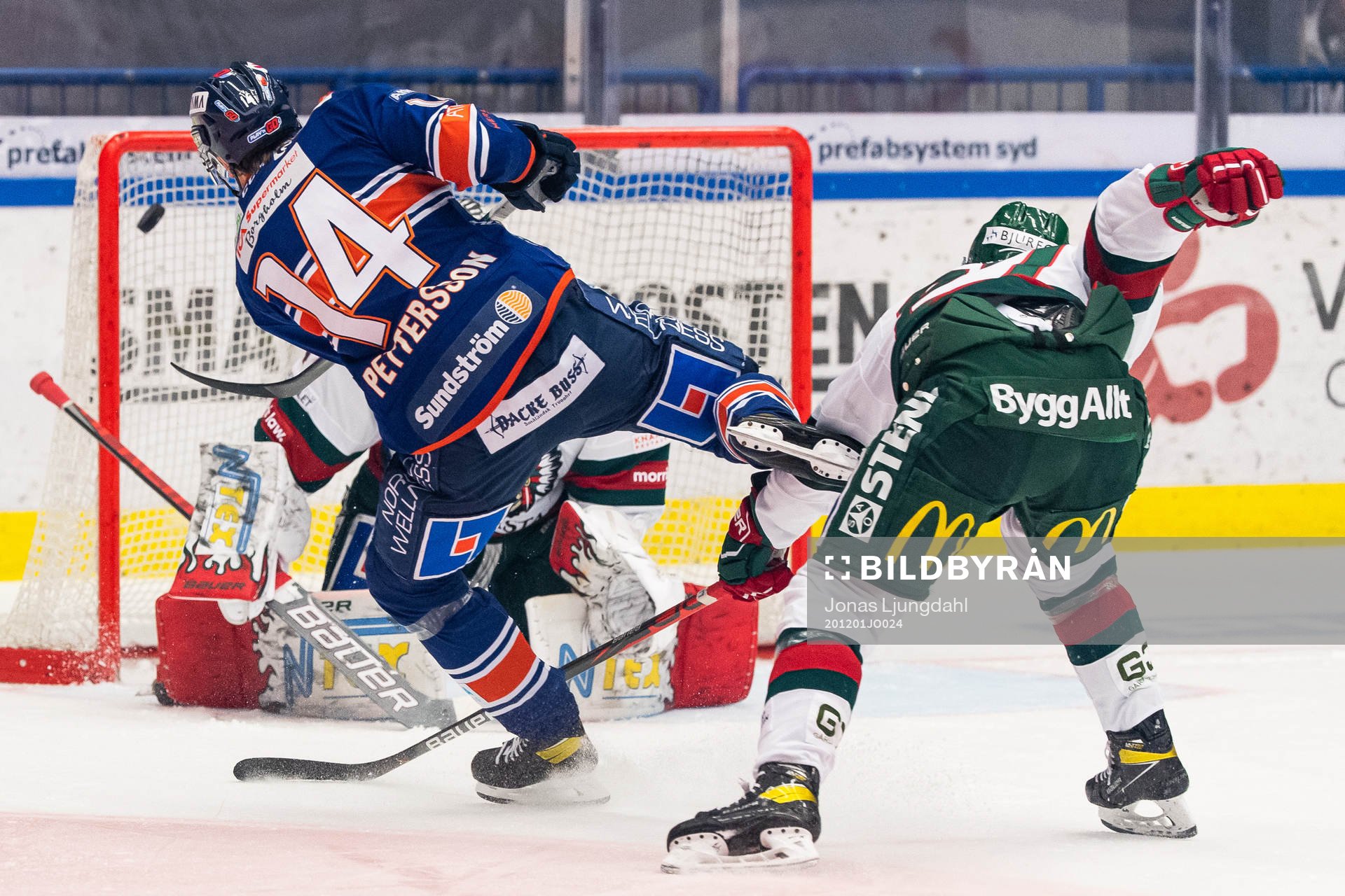 Växjös Emil Pettersson gör 4-0