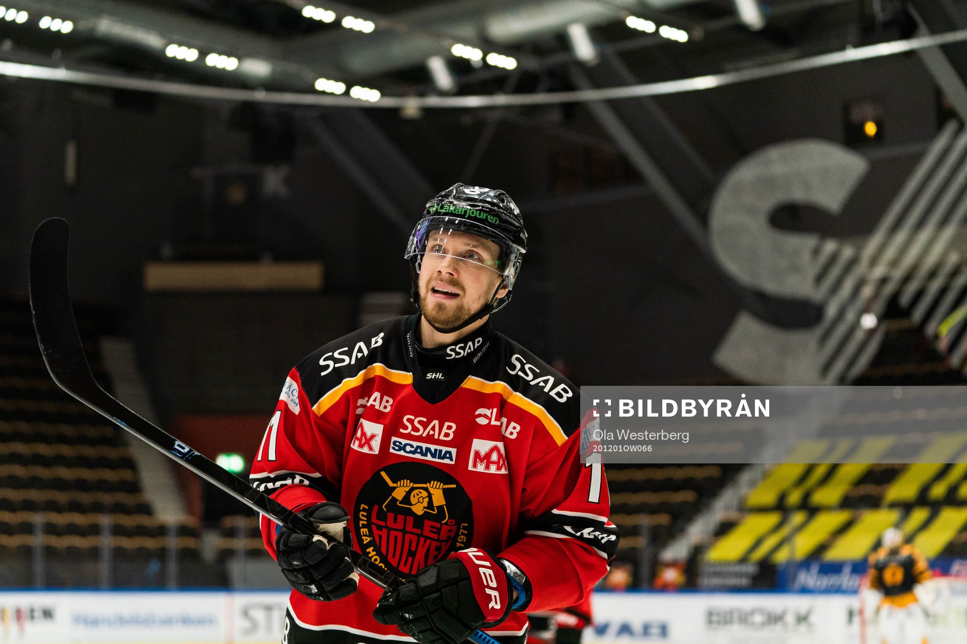 Luleås Petter Emanuelsson jublar