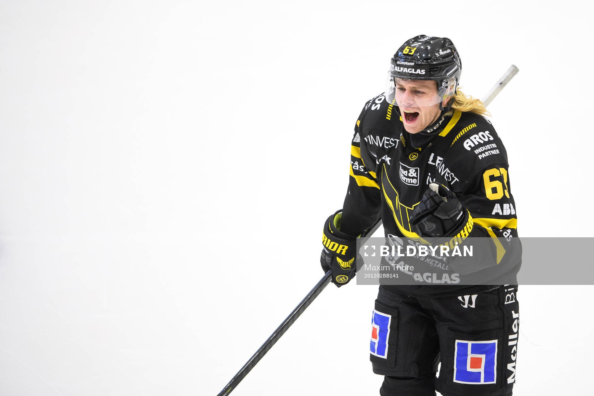 Västerås Daniel Öhrn jublar
