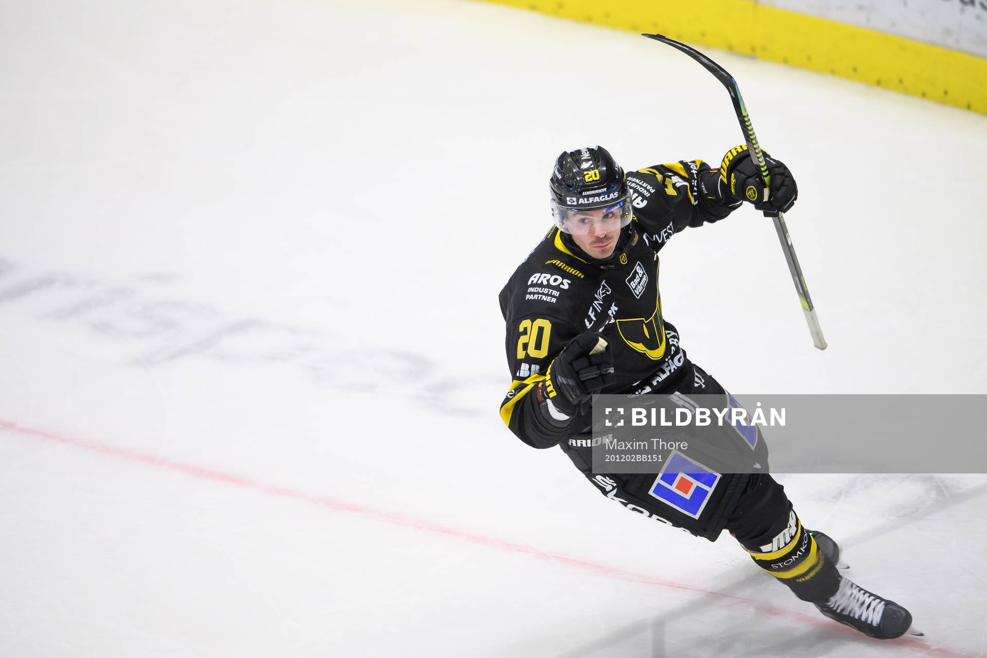 Västerås Henrik Hetta jublar