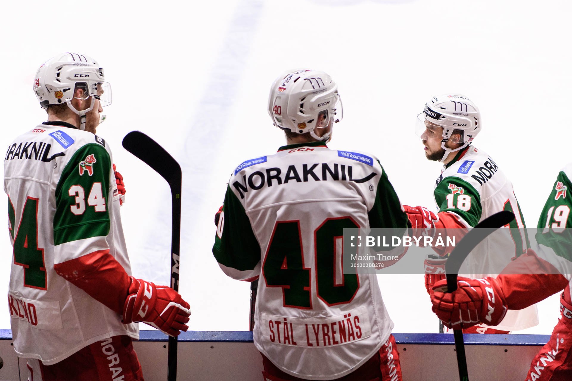 Moras Mattias Nörstebö jublar
