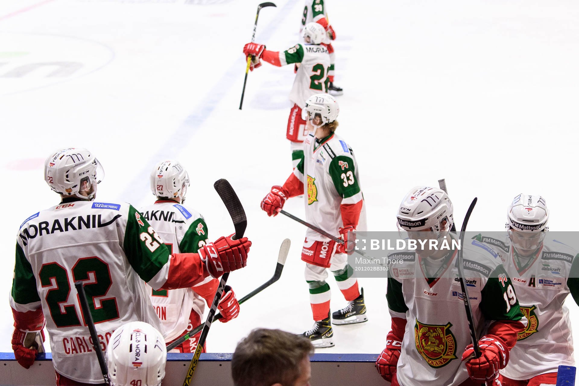 Moras Filip Lennström och Robin Johansson delar med