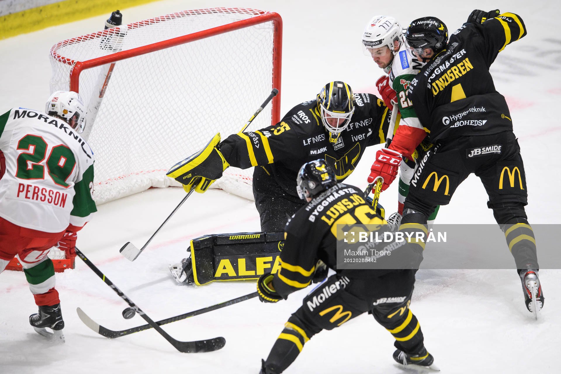 Västerås målvakt Emil Kruse