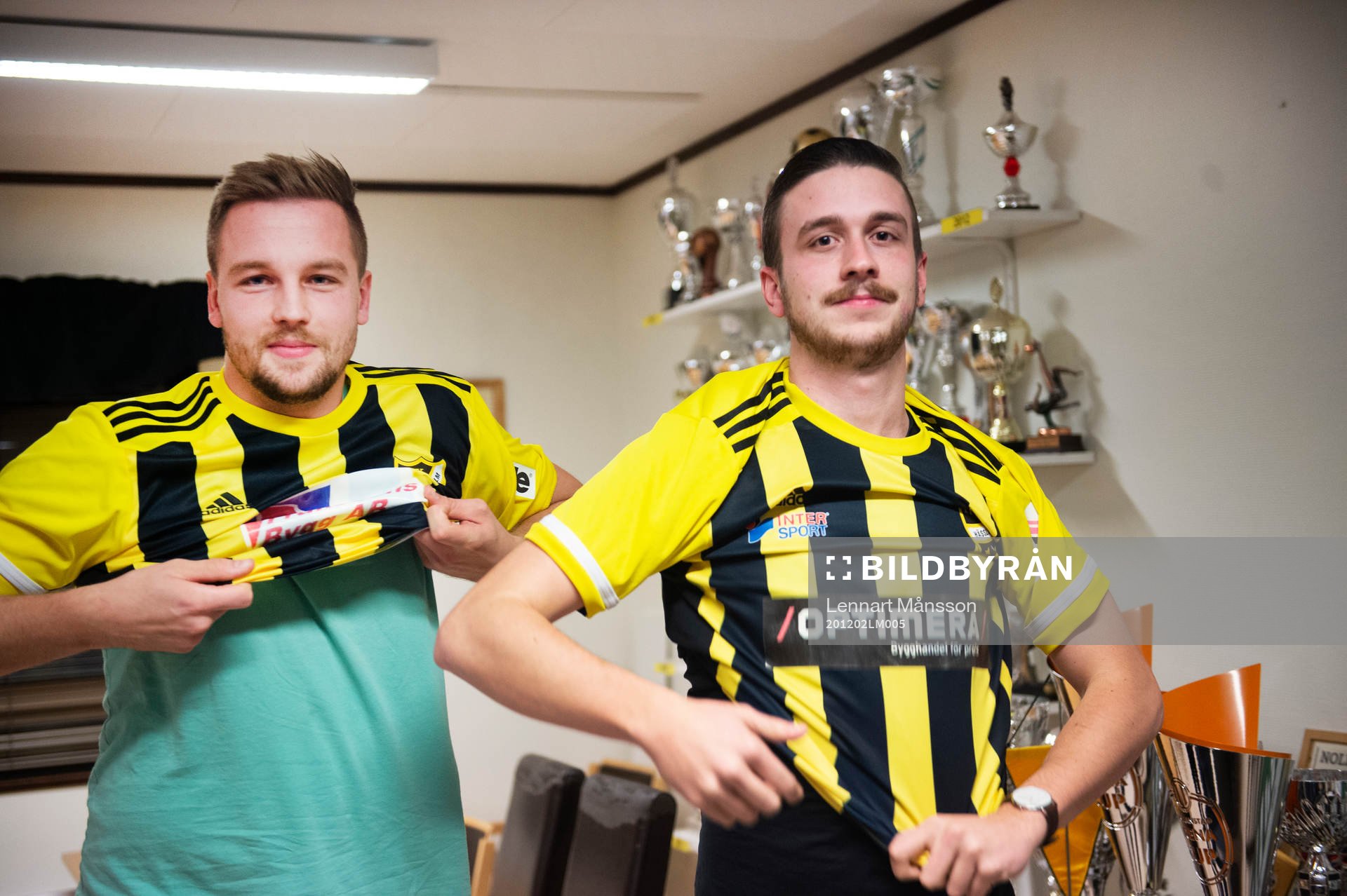 IFK Hässleholms nyförvärv Max Sandberg och Hampus Rydh i