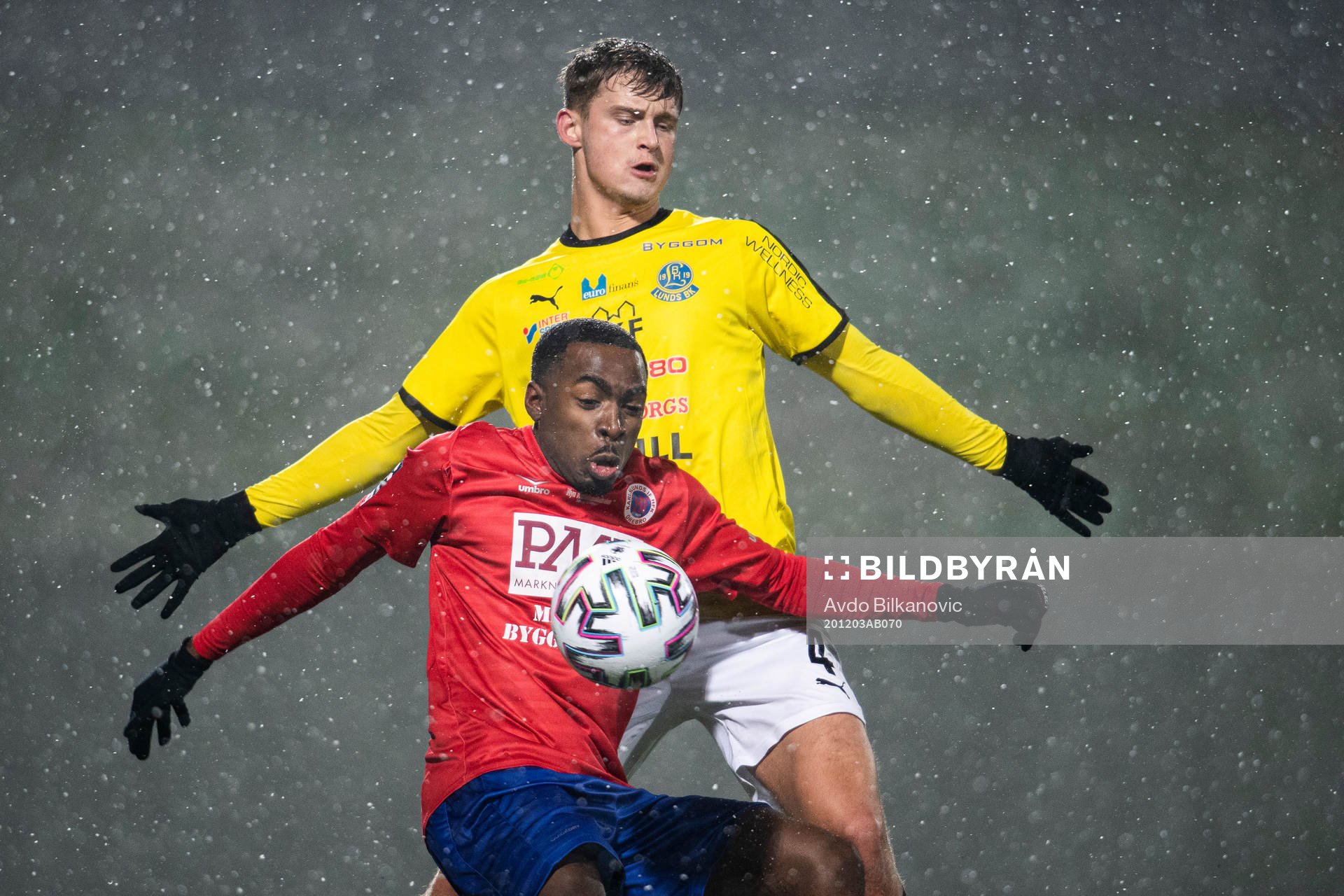 Lunds Noel Hansson och Karlslunds Rickson Mansiamina