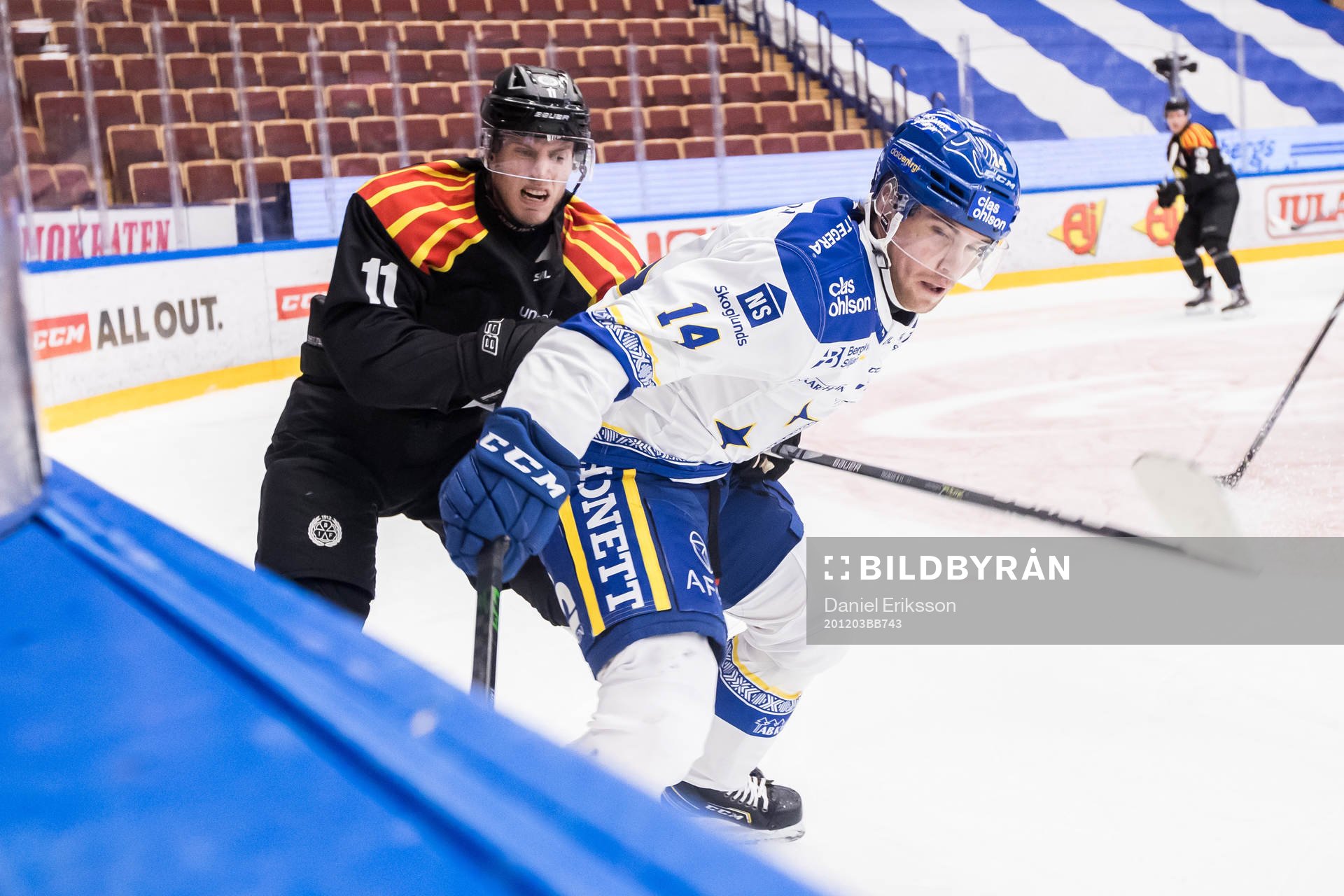 Brynäs Josef Ingman   och Leksands Oskar Lang