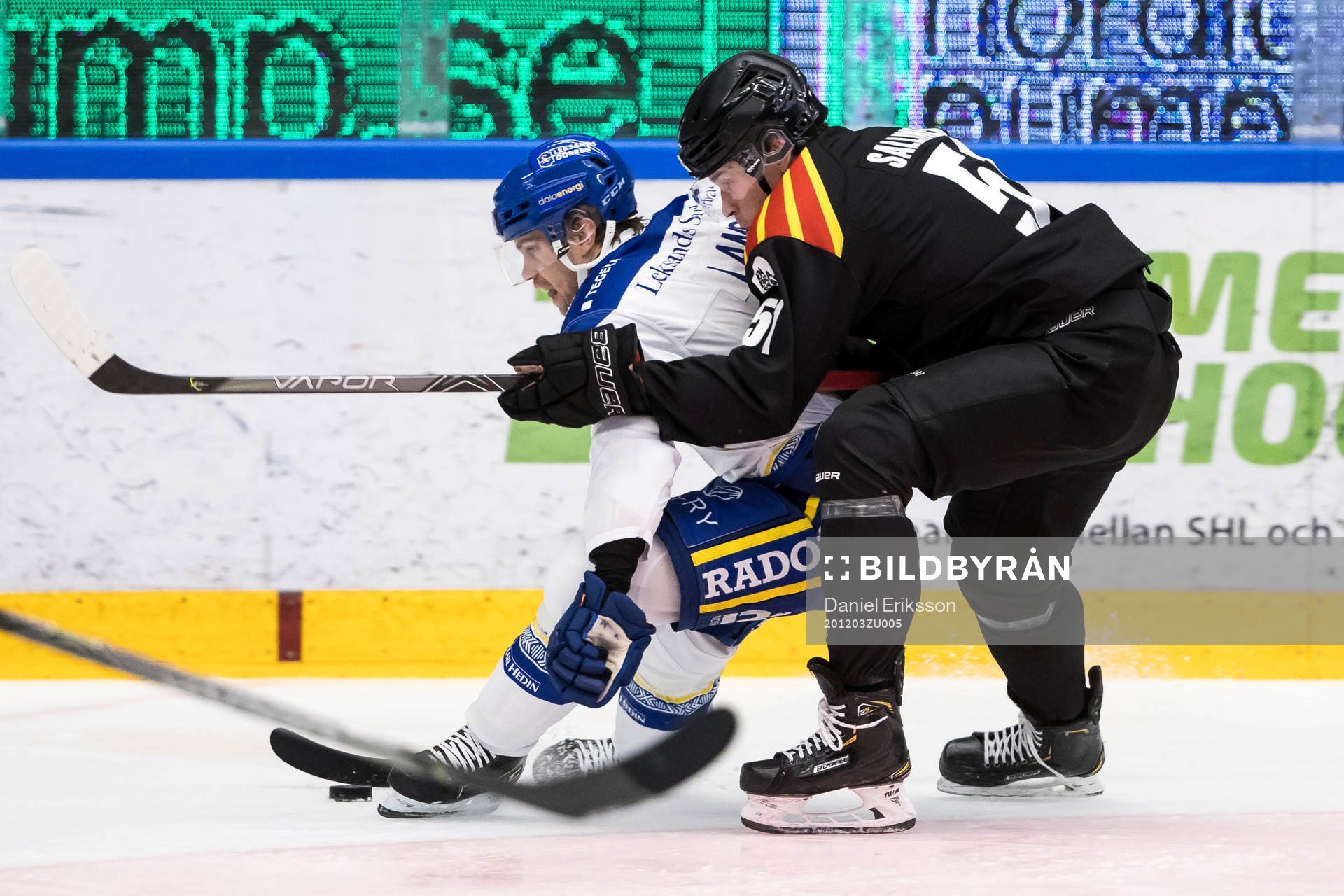 Leksands Oskar Lang och Brynäs Tomi Sallinen