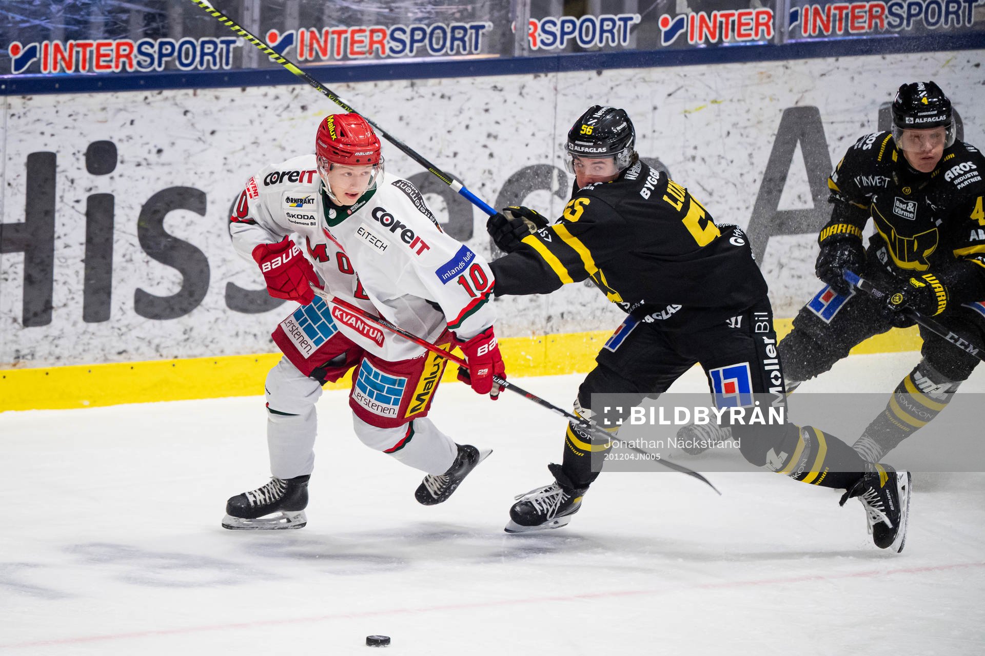 Modos Aleksi Heponiemi och Västerås Alexander Lunsjö