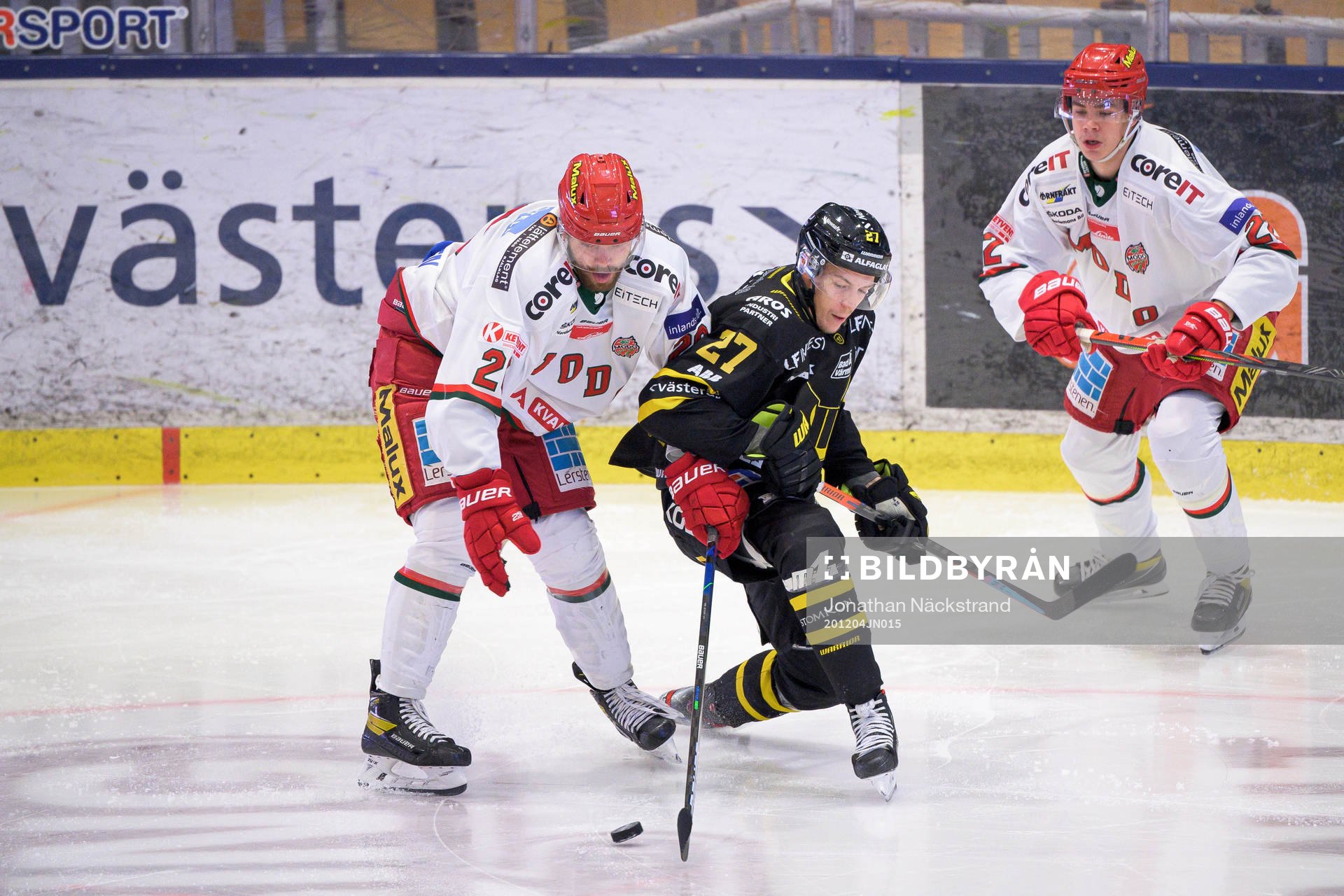 Modos Martin Kaut och Västerås Sebastian Benker