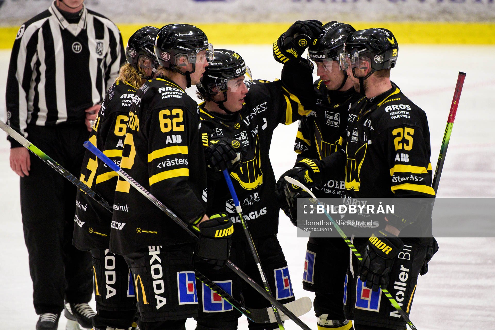 Västerås Alexander Lunsjö jublar