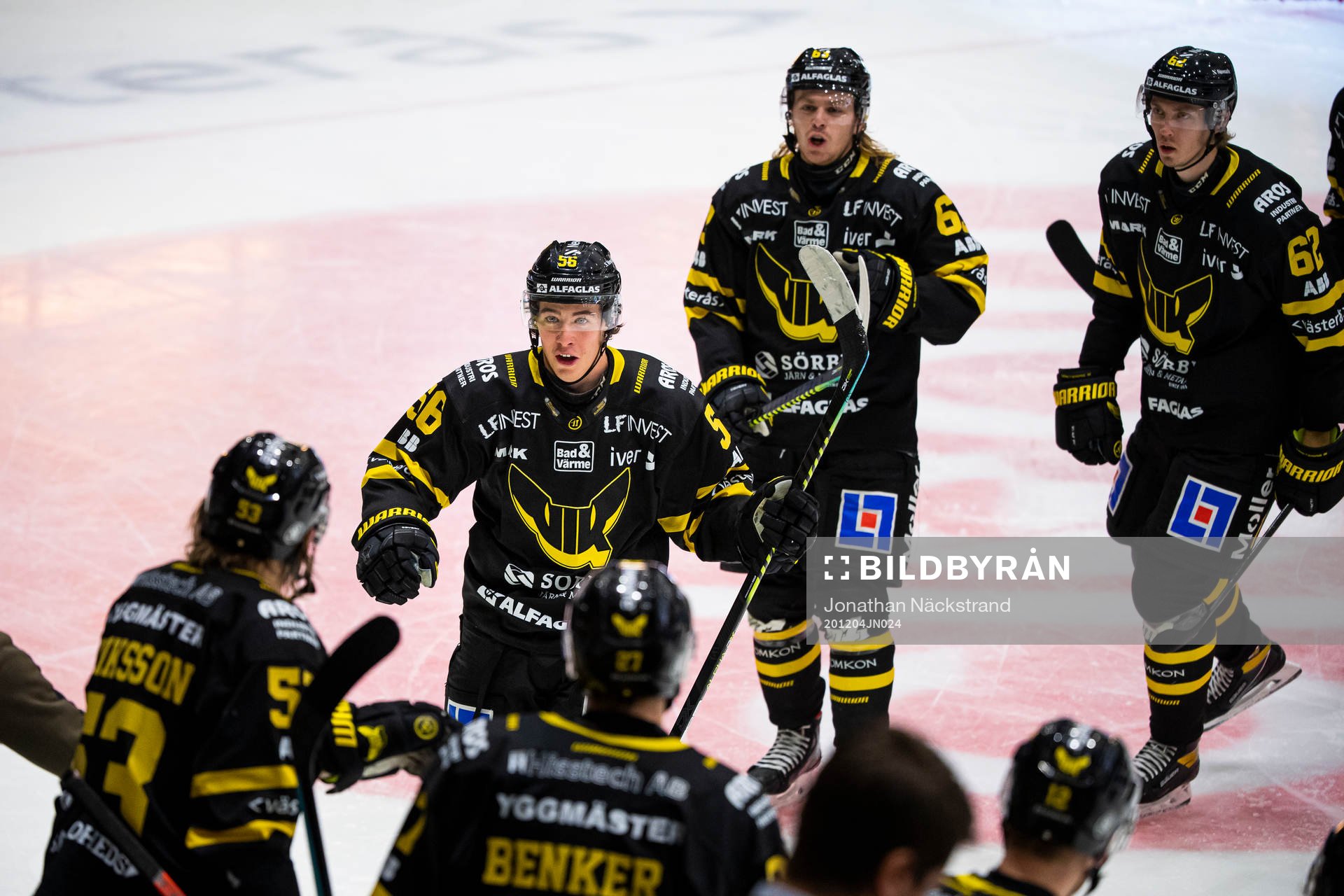 Västerås Alexander Lunsjö jublar