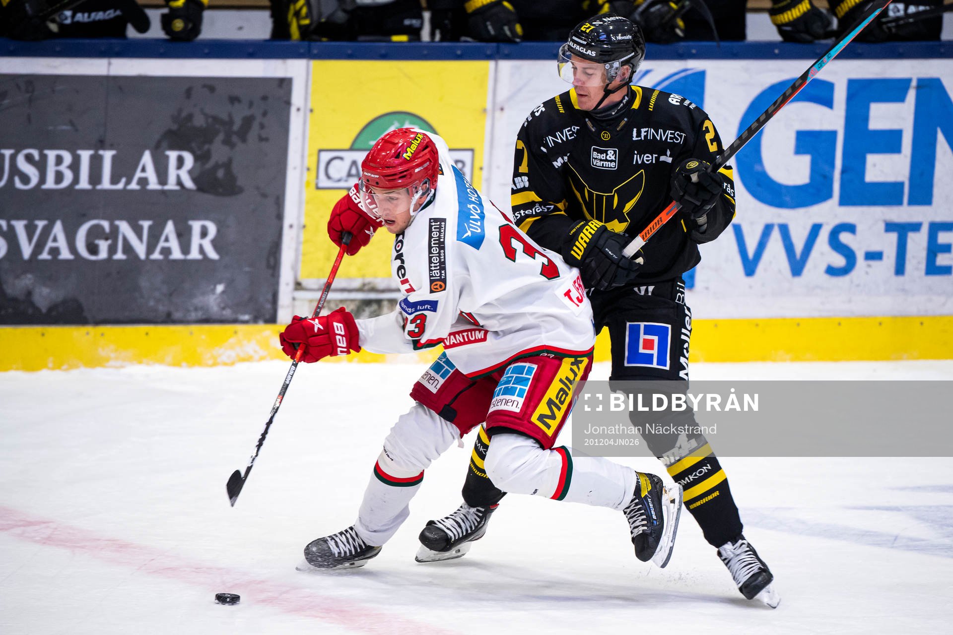Modos Max Tjernström och Västerås Sebastian Benker