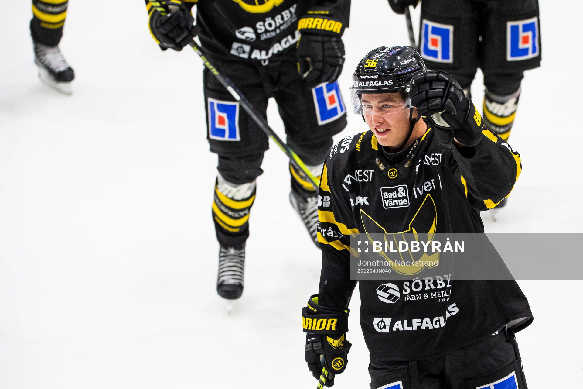 Västerås Alexander Lunsjö jublar