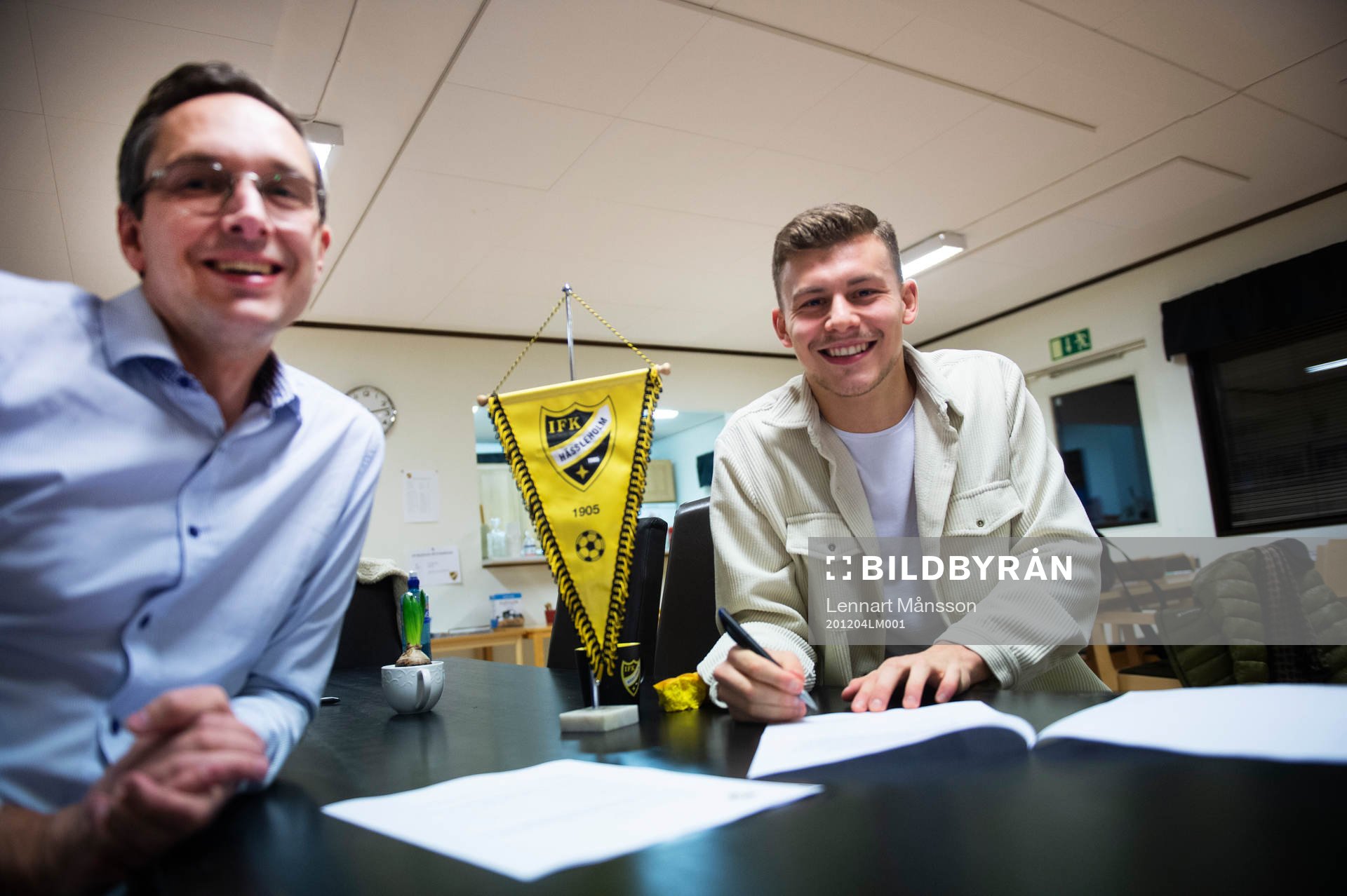 IFK Hässleholm presenterar nyförvärvet Ivan Danielsson
