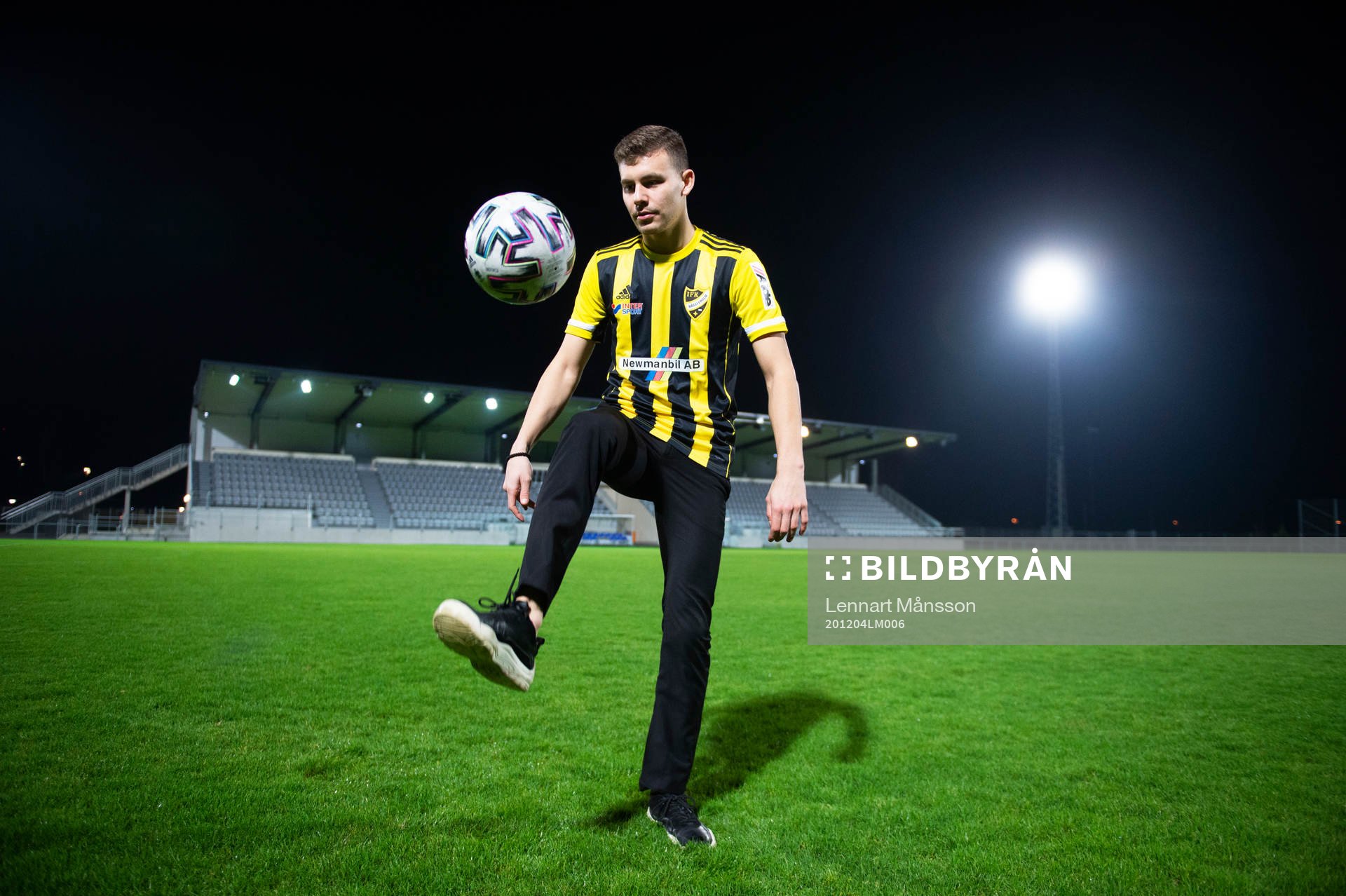 IFK Hässleholm presenterar nyförvärvet Ivan Danielsson