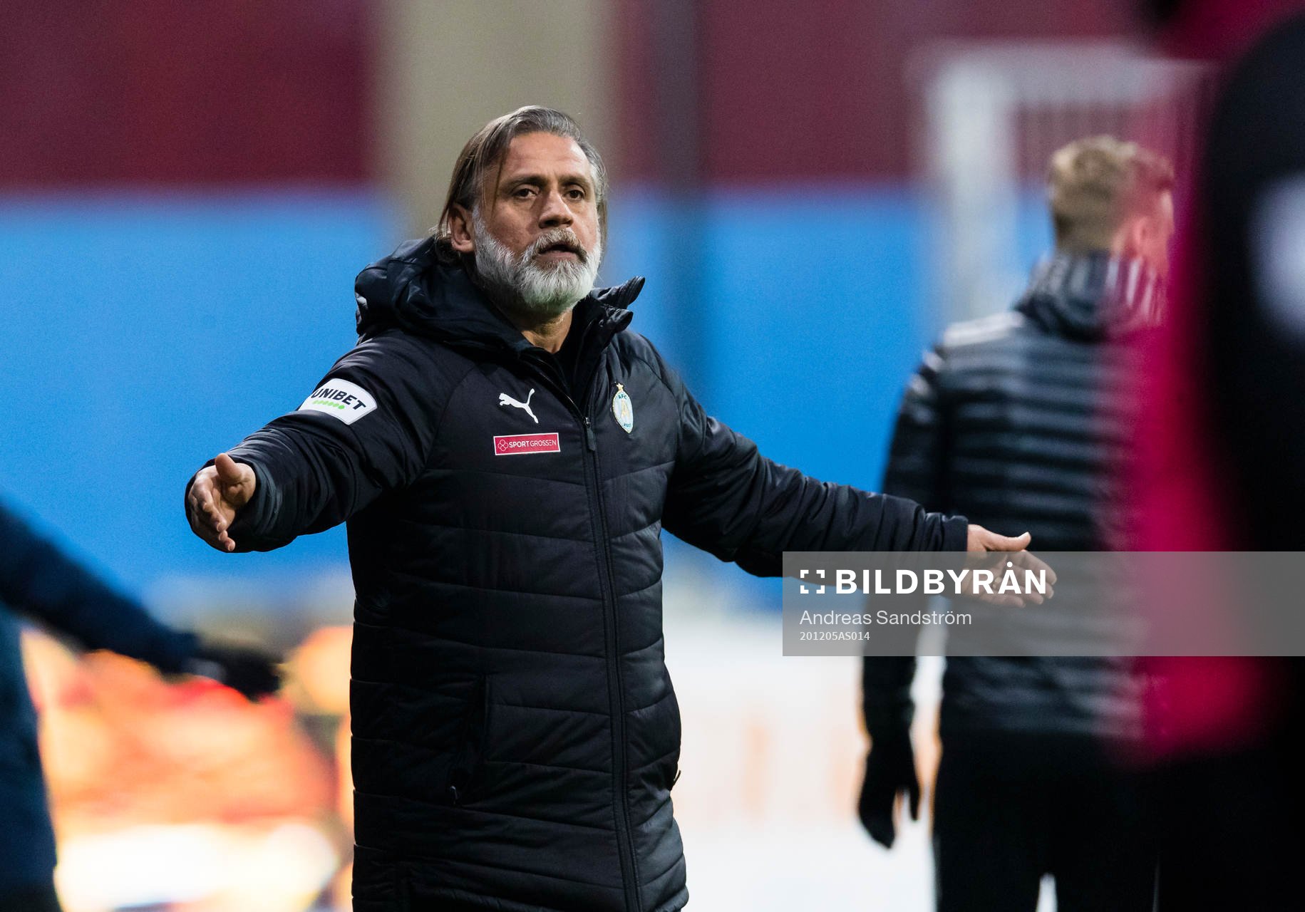 AFC Eskilstunas tränare Özcan Melkemichel