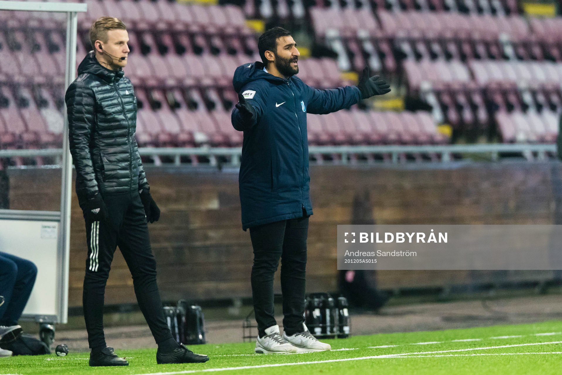 Norrbys manager Mak Lind