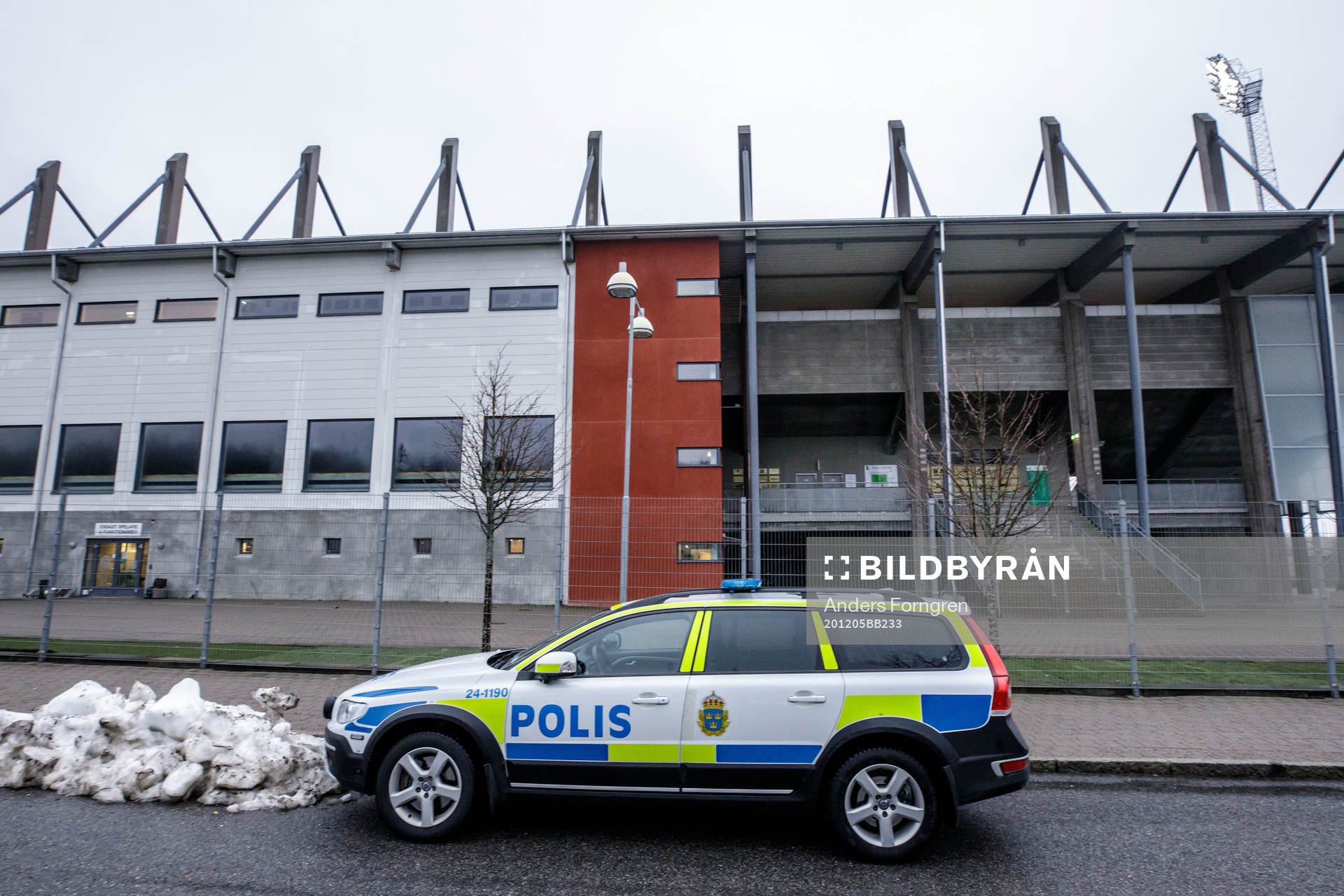 Iver Arena innan fotbollsmatchen i Superettan mellan