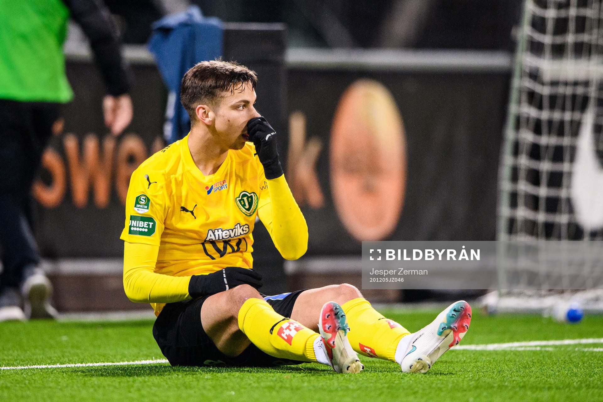 Jönköpings Kevin Rodeblad Lowe deppar