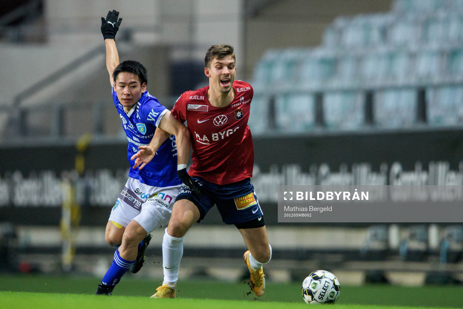 Umeås Soya Takahashi och Örgrytes Daniel Paulsson