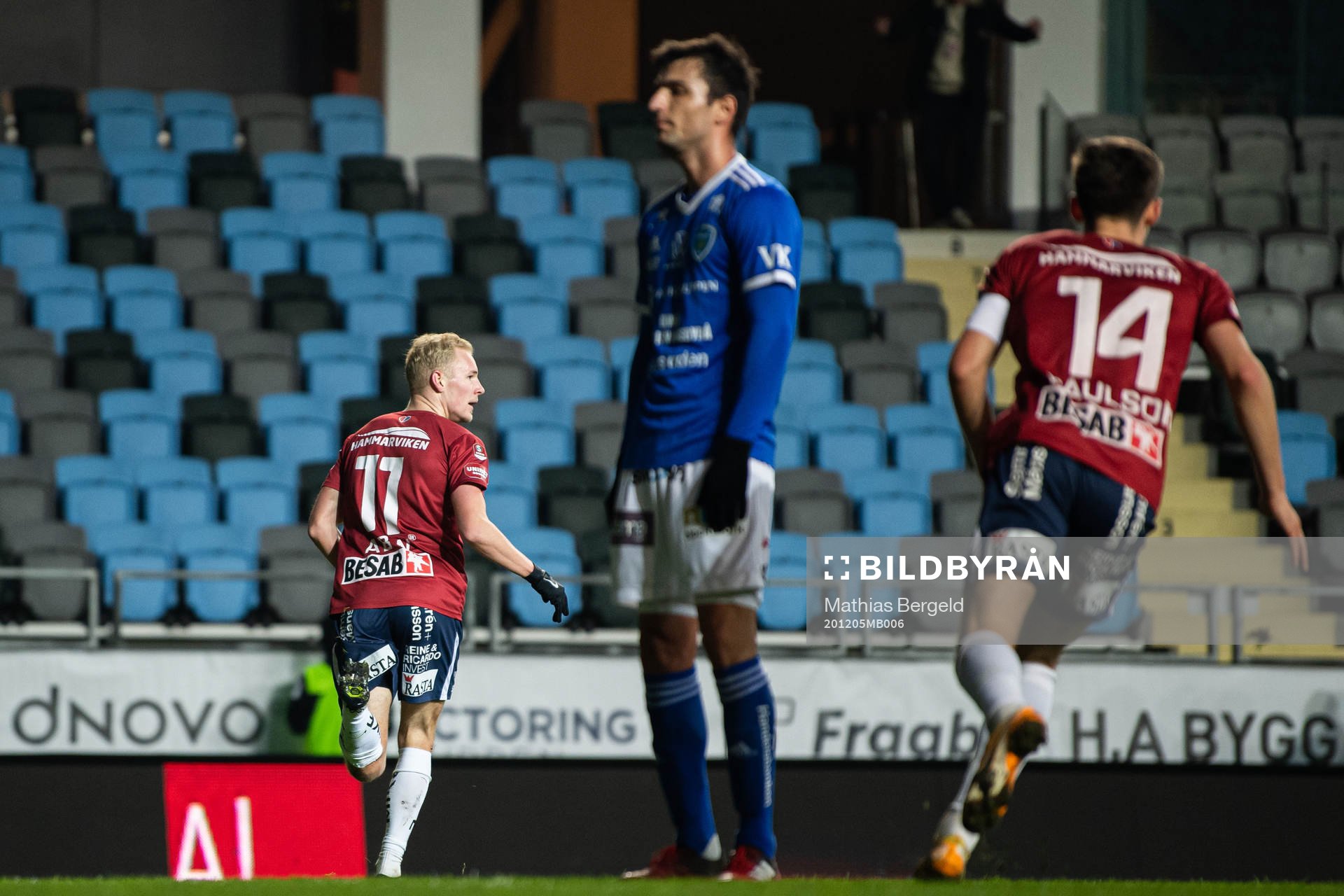 Örgrytes Adam Bergmark Wiberg jublar