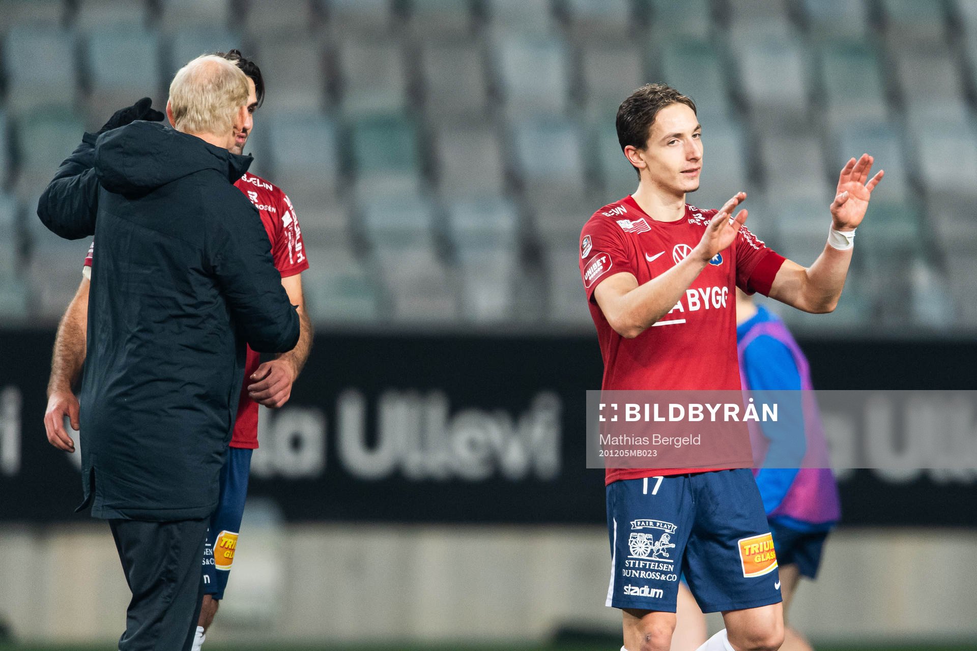Örgrytes Lukas Browning Lagerfeldt jublar
