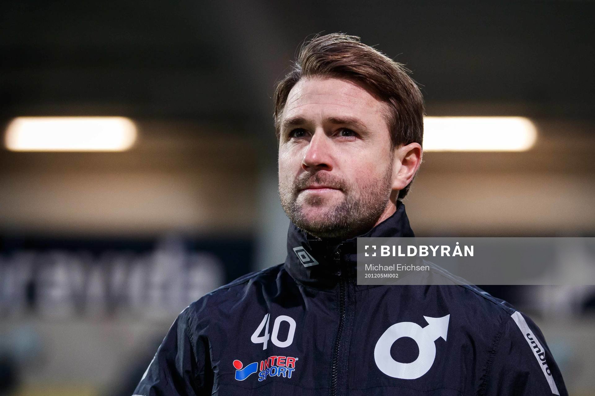 Degerfors tränare Tobias Solberg