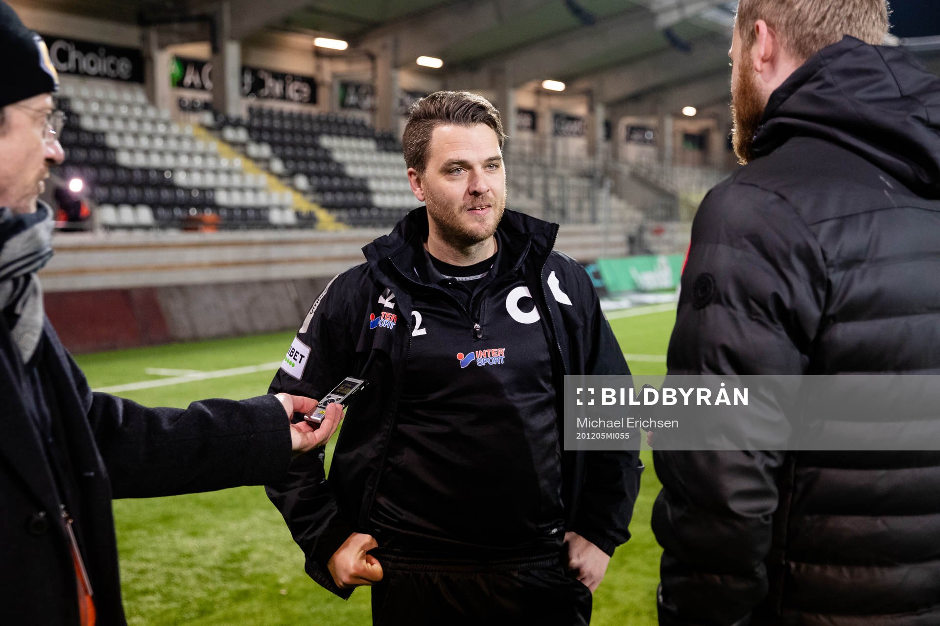 Degerfors tränare Andreas Holmberg