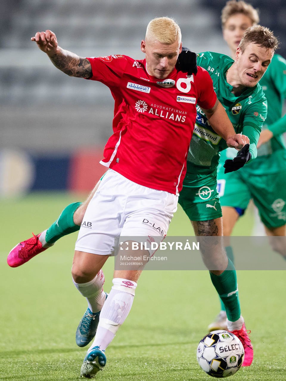 Degerfors Victor Edvardsen och Ljungskiles Filip Karlin