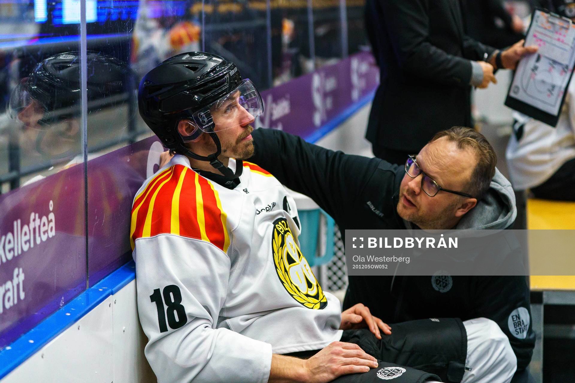 Brynäs Anton Rödin har ont