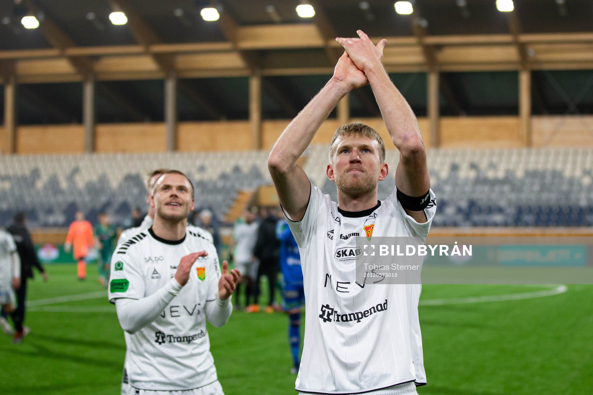 GAIS Carl Elfgren Nyström jublar