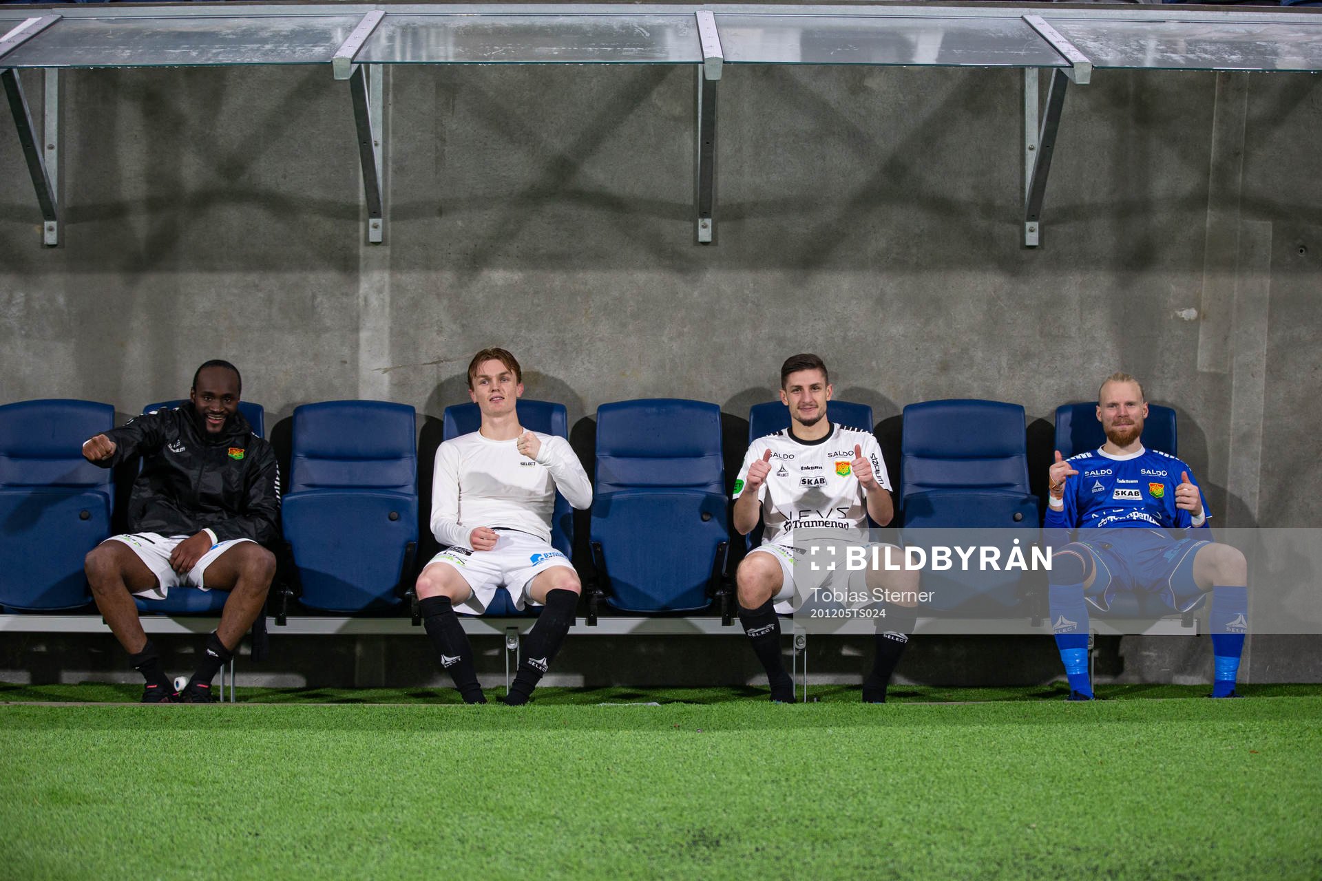 GAIS Boris Lumbana , Julius Johansson , Adnan Maric  och
