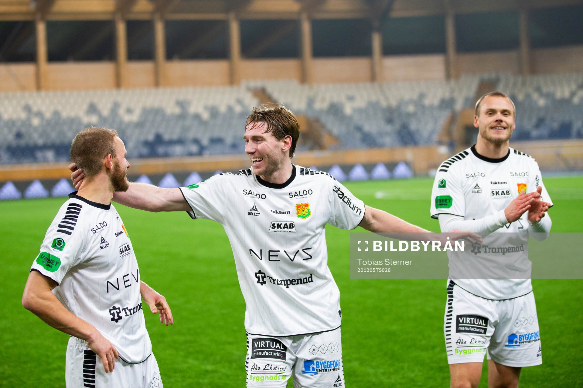 GAIS Niclas Andersén, August Wängberg och Jesper Brandt