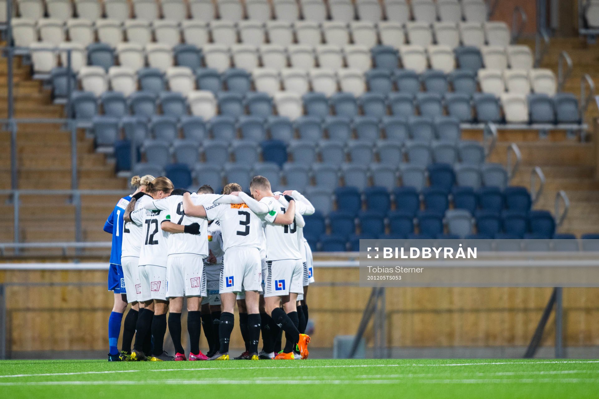 GAIS spelare samlade
