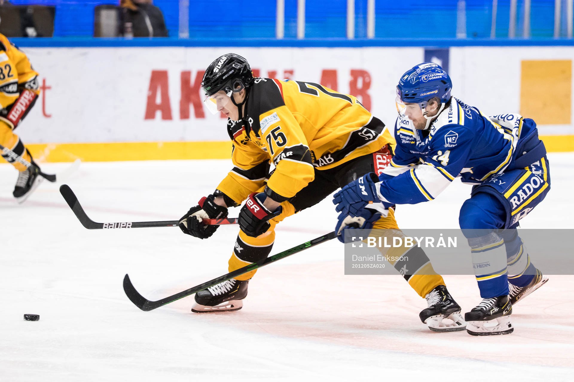 Luleås Arttu Ilomäki och Leksands Oskar Lang