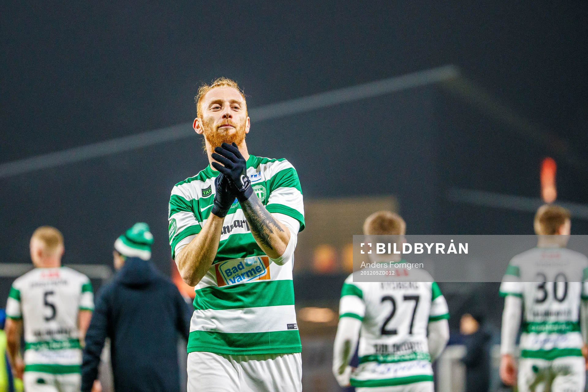 Västerås Calle Svensson tackar publiken