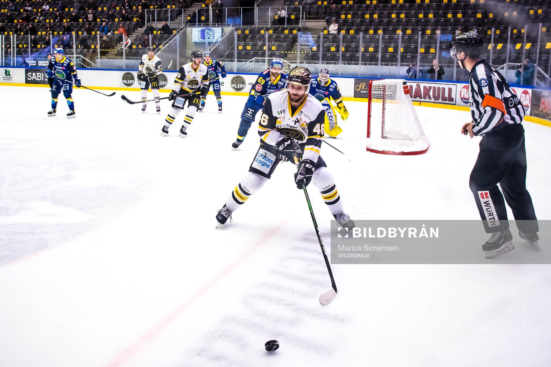 Dan Kissel of Stavanger Oilers