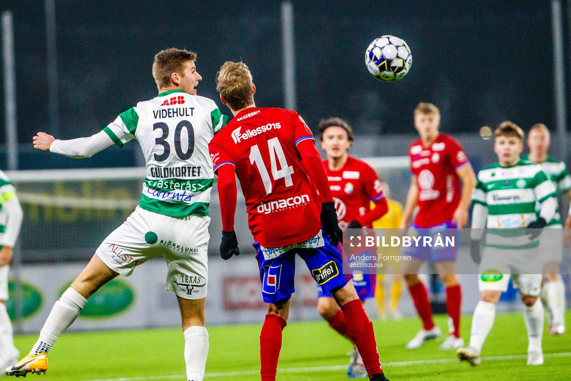 Västerås William Videhult och Östers Oliver Silverholt