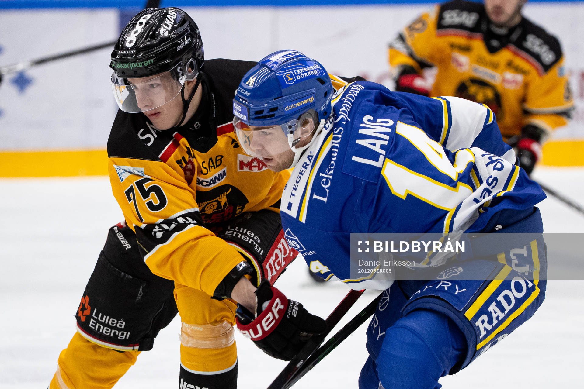 Luleås Arttu Ilomäki och Leksands Oskar Lang