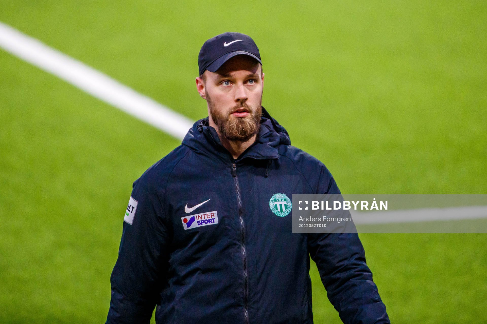 Västerås fystränare Jesper Gustafsson innan